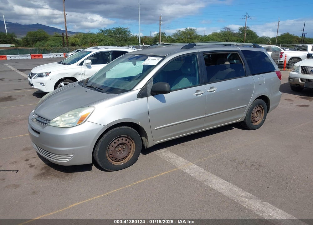 2004 TOYOTA SIENNA LE VIN: 5TDZA23C94S145756