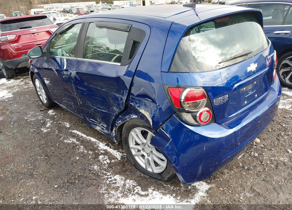 2014 CHEVROLET SONIC VIN: 1G1JC6SHXE4151759