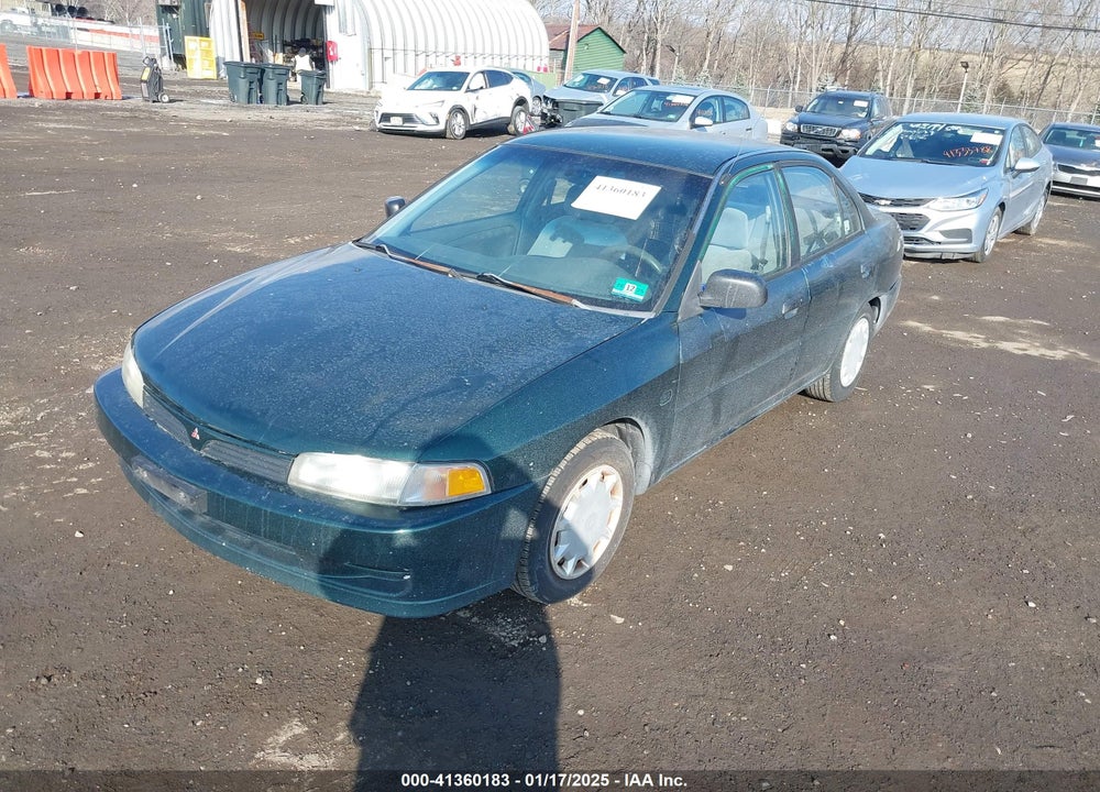 2001 MITSUBISHI MIRAGE ES VIN: JA3AY26C91U041410
