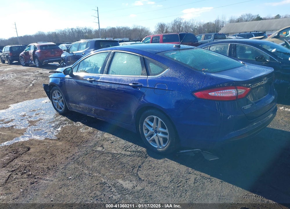 2016 FORD FUSION SE VIN: 1FA6P0H76G5122081