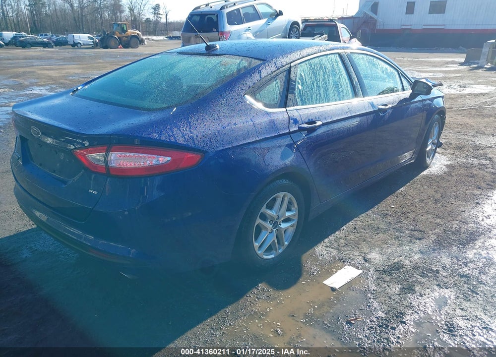 2016 FORD FUSION SE VIN: 1FA6P0H76G5122081