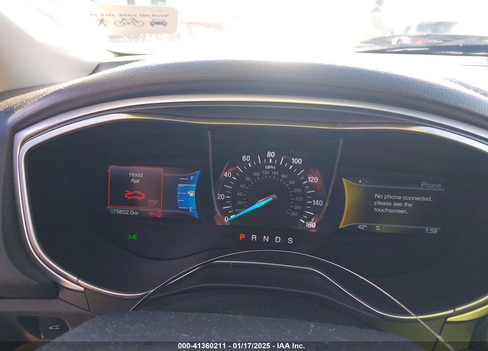 2016 FORD FUSION SE VIN: 1FA6P0H76G5122081