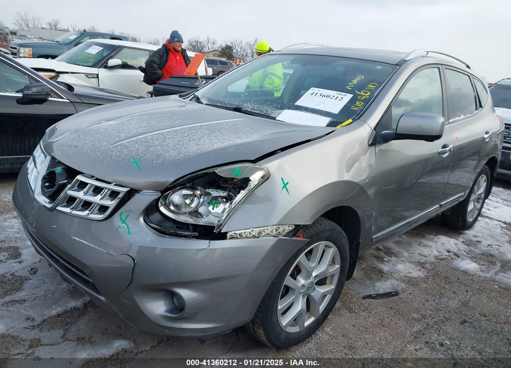 2012 NISSAN ROGUE SV W/SL PKG VIN: JN8AS5MV6CW361093