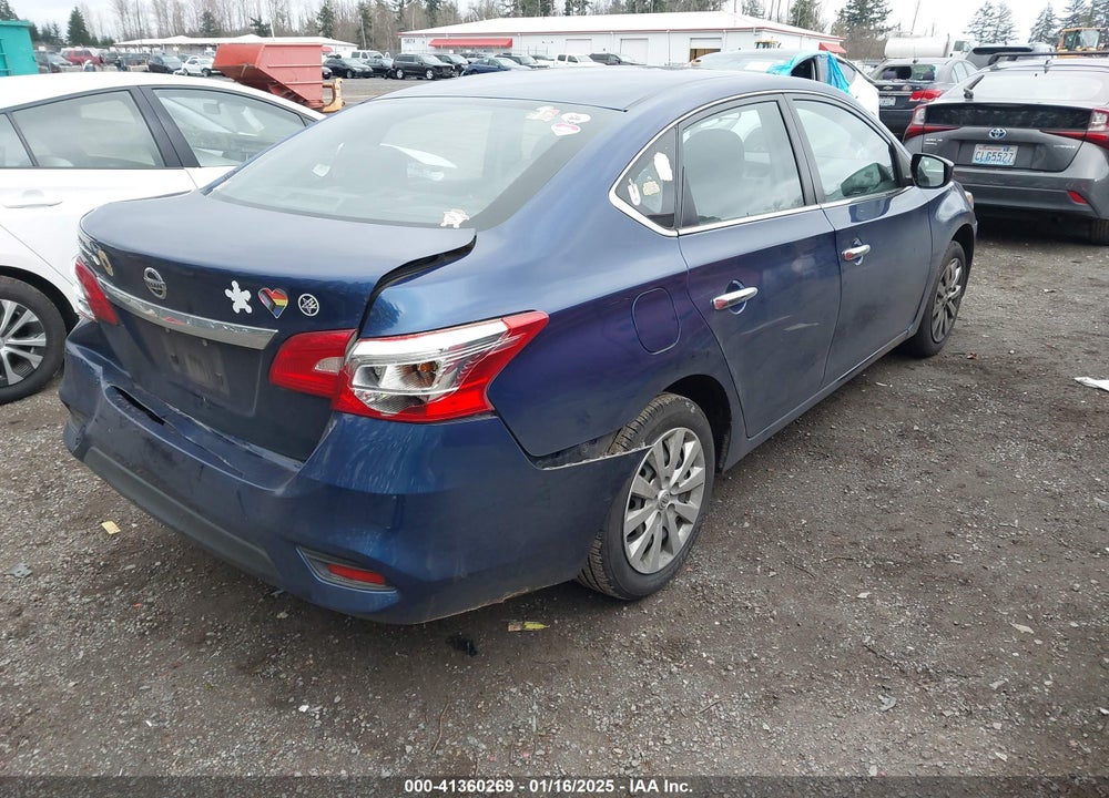 2019 NISSAN SENTRA S VIN: 3N1AB7AP0KY204960