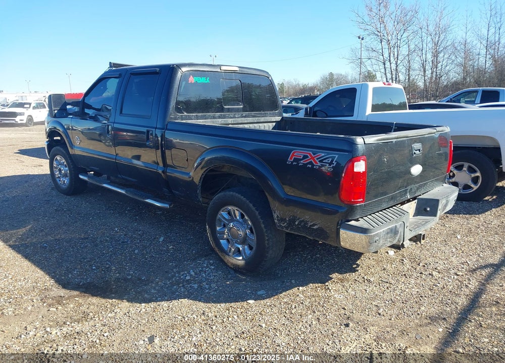 2012 FORD F-250 LARIAT VIN: 1FT7W2BT6CEA86910