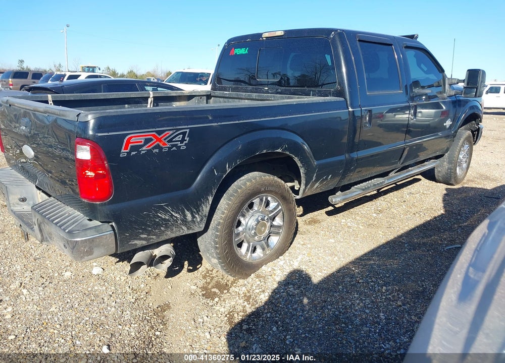 2012 FORD F-250 LARIAT VIN: 1FT7W2BT6CEA86910