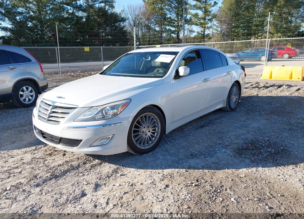 2012 HYUNDAI GENESIS VIN: KMHGC4DD7CU184520
