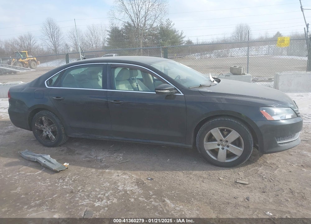 2012 VOLKSWAGEN PASSAT 2.5L SE VIN: 1VWBH7A37CC102043