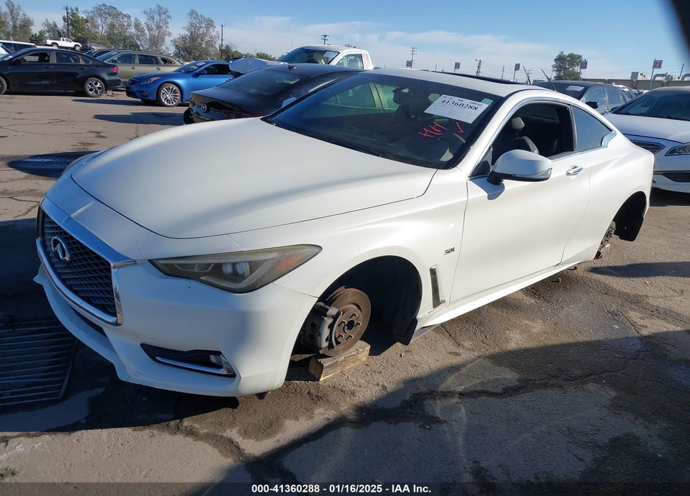 2018 INFINITI Q60 3.0T LUXE VIN: JN1EV7EK0JM341602