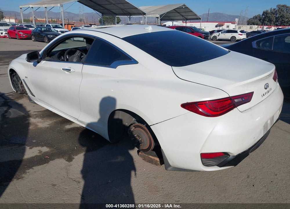 2018 INFINITI Q60 3.0T LUXE VIN: JN1EV7EK0JM341602