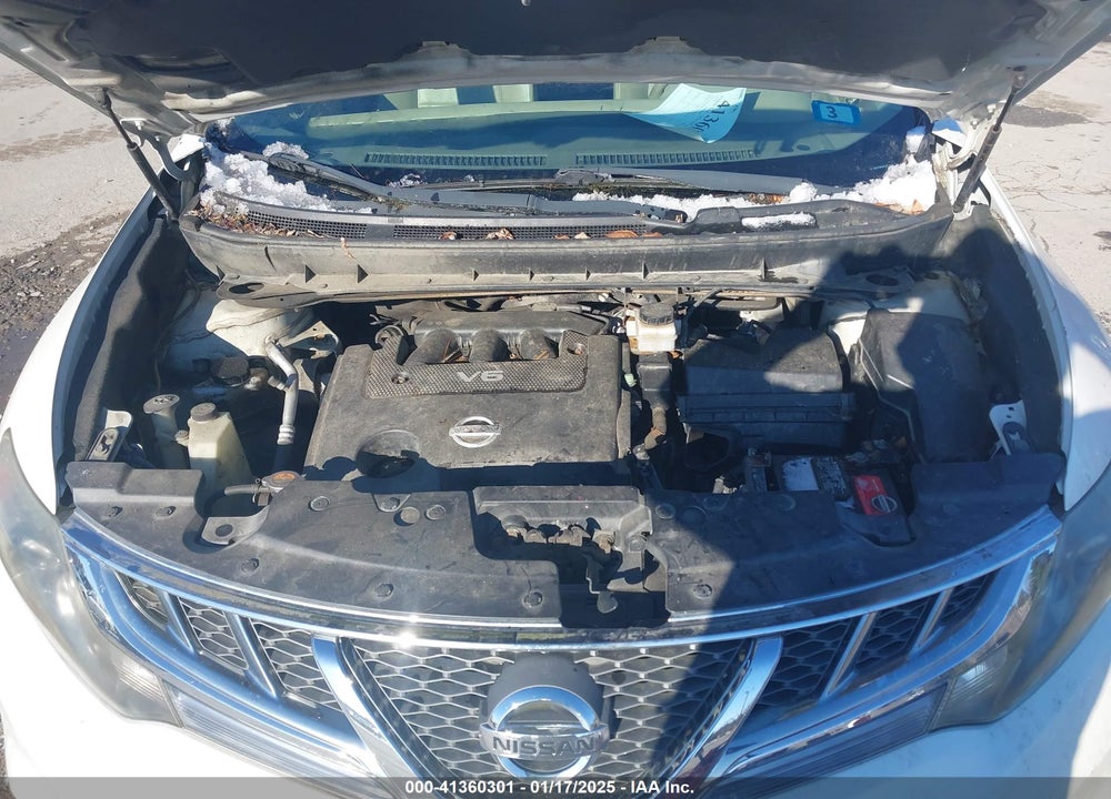 2012 NISSAN MURANO SL VIN: JN8AZ1MW3CW200178