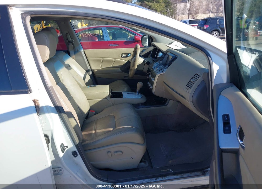 2012 NISSAN MURANO SL VIN: JN8AZ1MW3CW200178