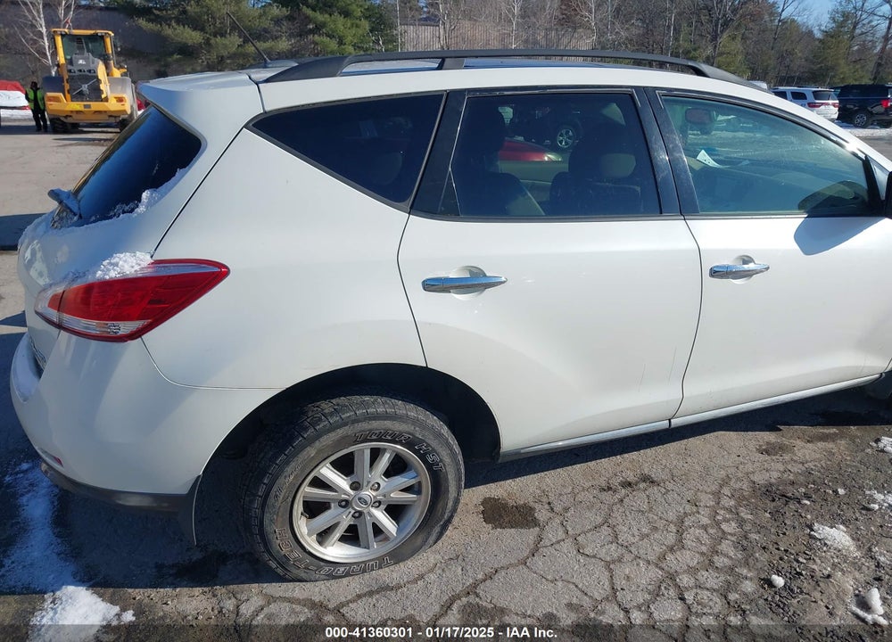 2012 NISSAN MURANO SL VIN: JN8AZ1MW3CW200178
