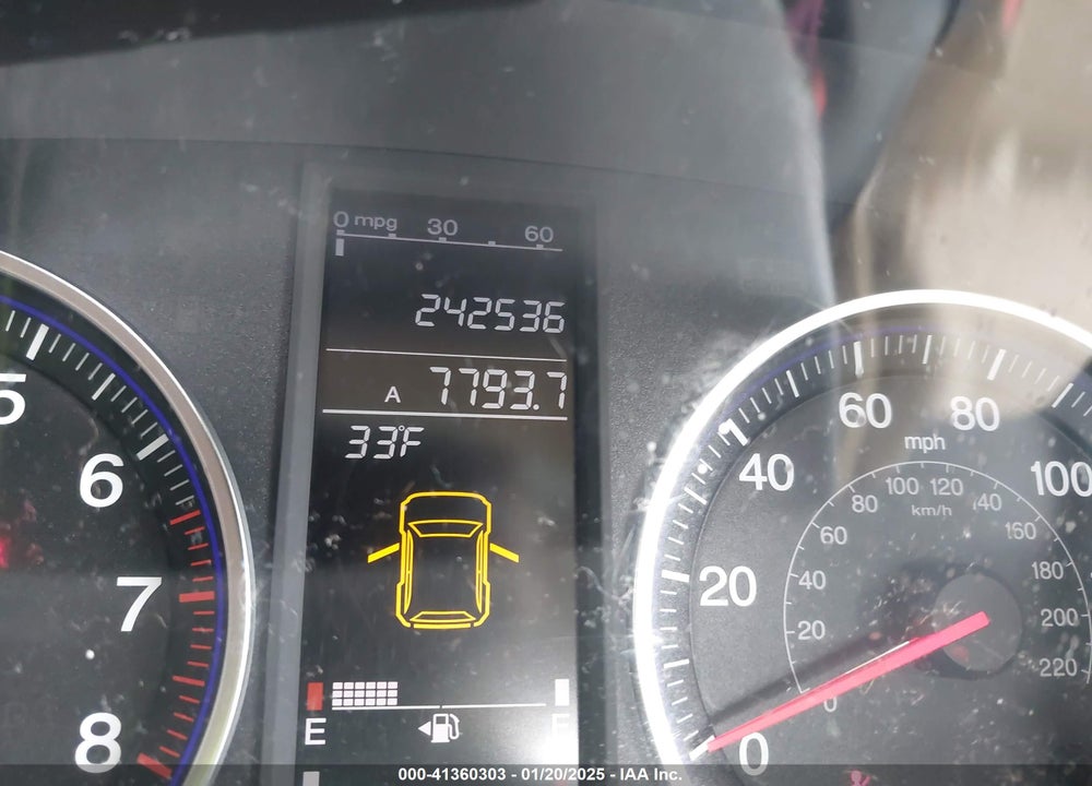 2007 HONDA CR-V EX VIN: JHLRE38547C055704