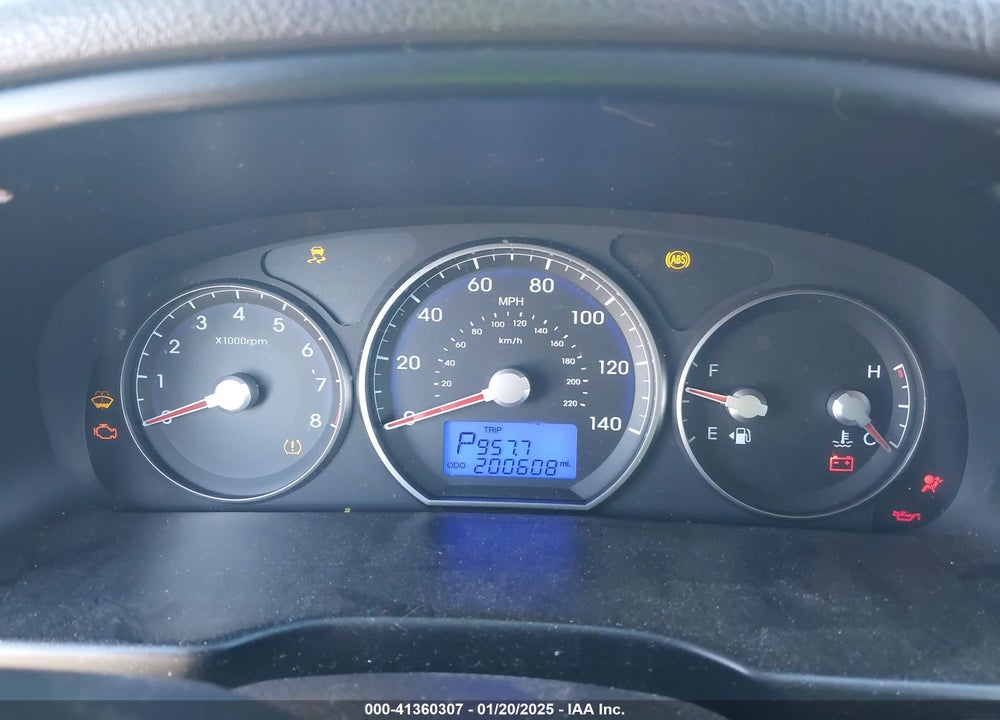 2011 HYUNDAI SANTA FE GLS VIN: 5XYZG3AB0BG006480