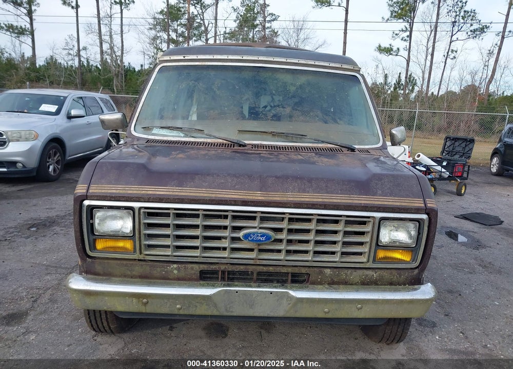 1987 FORD ECONOLINE E150 VAN VIN: 1FDDE14N7HHA49347