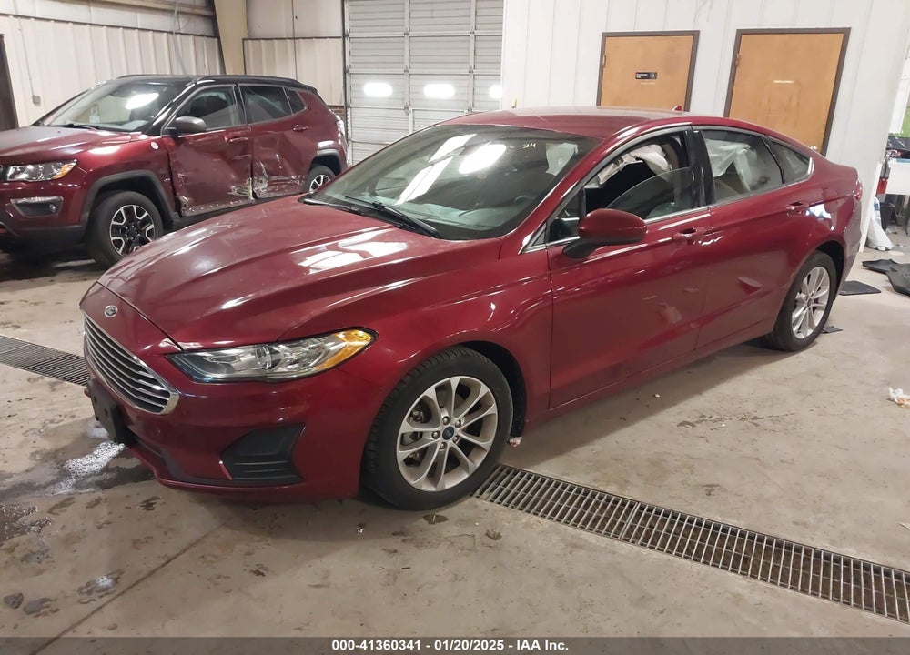 2019 FORD FUSION SE VIN: 3FA6P0HD1KR246206
