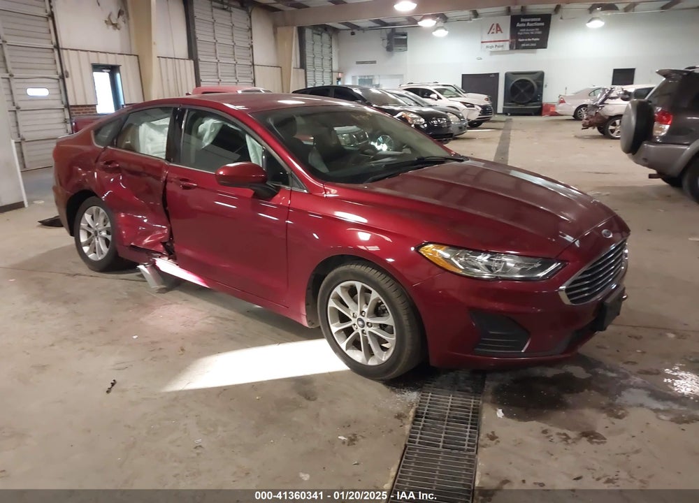 2019 FORD FUSION SE VIN: 3FA6P0HD1KR246206