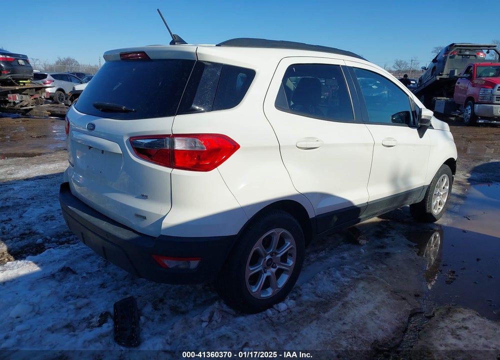 2018 FORD ECOSPORT SE VIN: MAJ3P1TE4JC168655