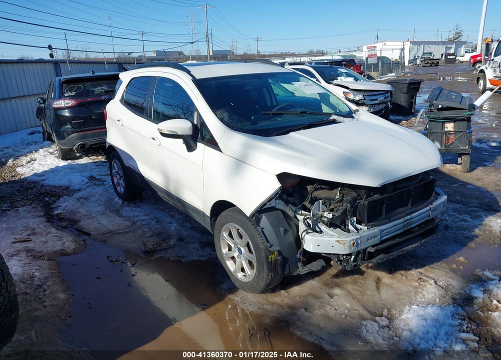 2018 FORD ECOSPORT SE VIN: MAJ3P1TE4JC168655