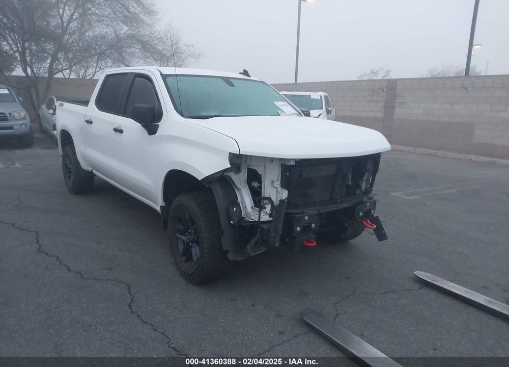 2020 CHEVROLET SILVERADO 1500 4WD SHORT BED CUSTOM TRAIL BOSS VIN: 1GCPYCEF0LZ185897