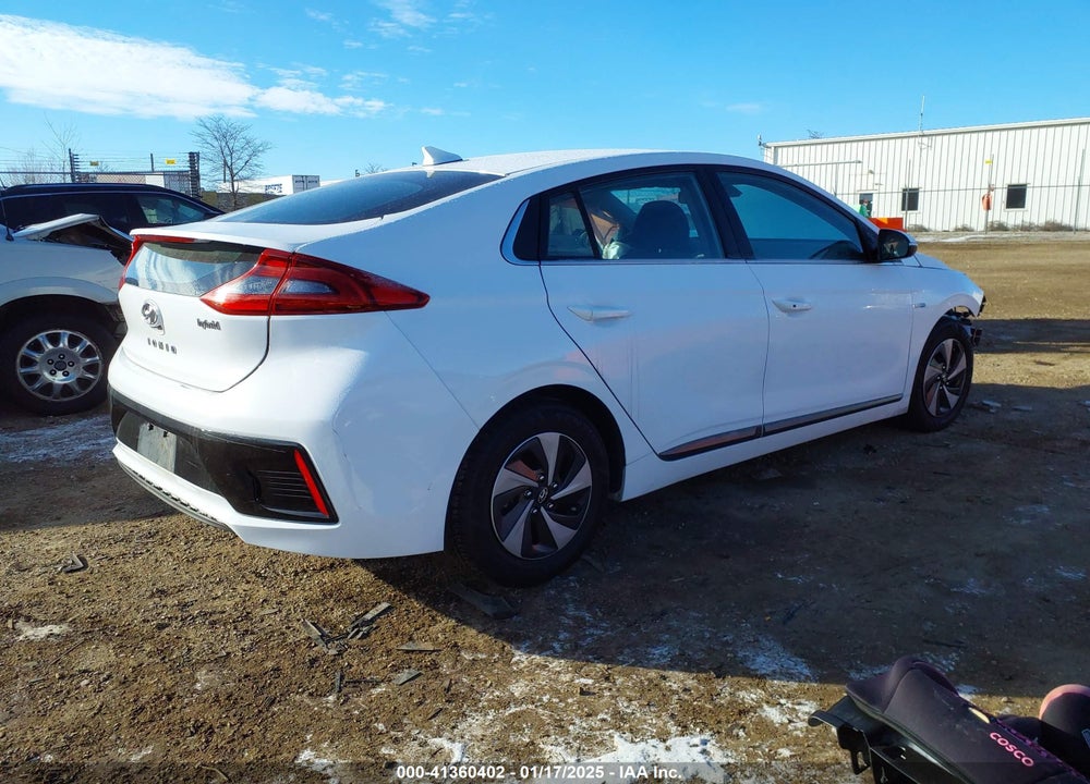 2019 HYUNDAI IONIQ HYBRID VIN: KMHC75LC9KU110967