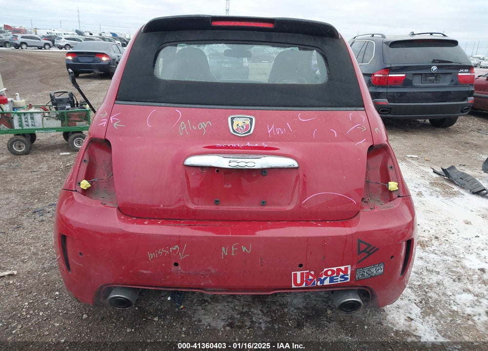 2013 FIAT 500C VIN: 3C3CFFJHXDT639261