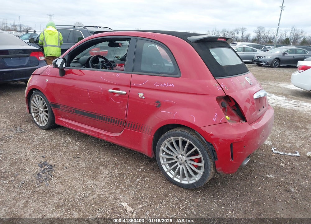 2013 FIAT 500C VIN: 3C3CFFJHXDT639261