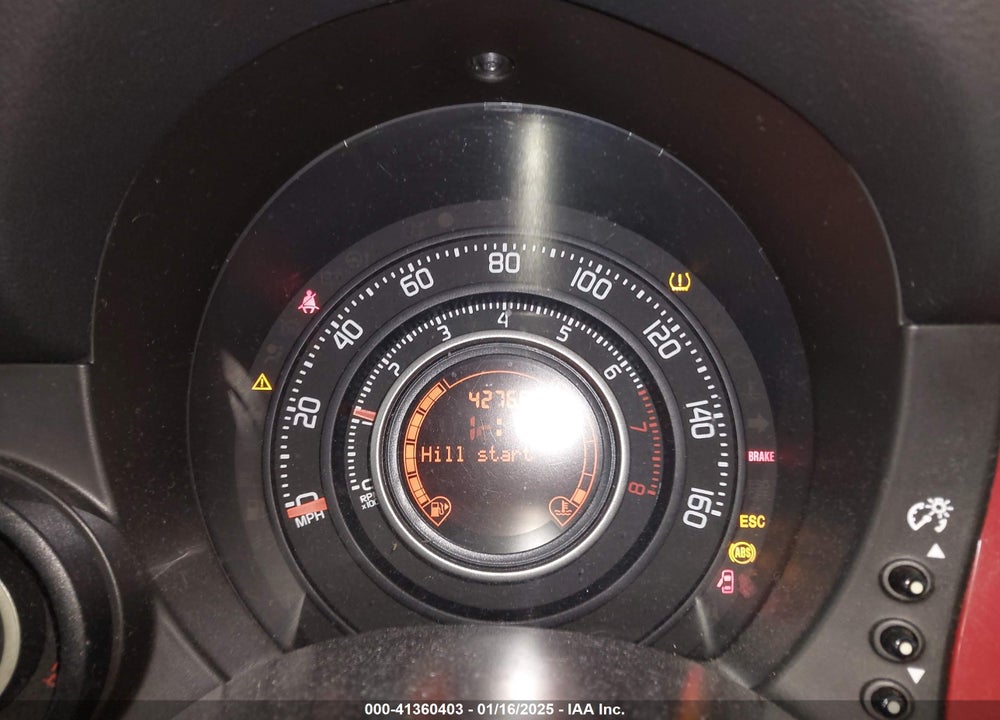 2013 FIAT 500C VIN: 3C3CFFJHXDT639261