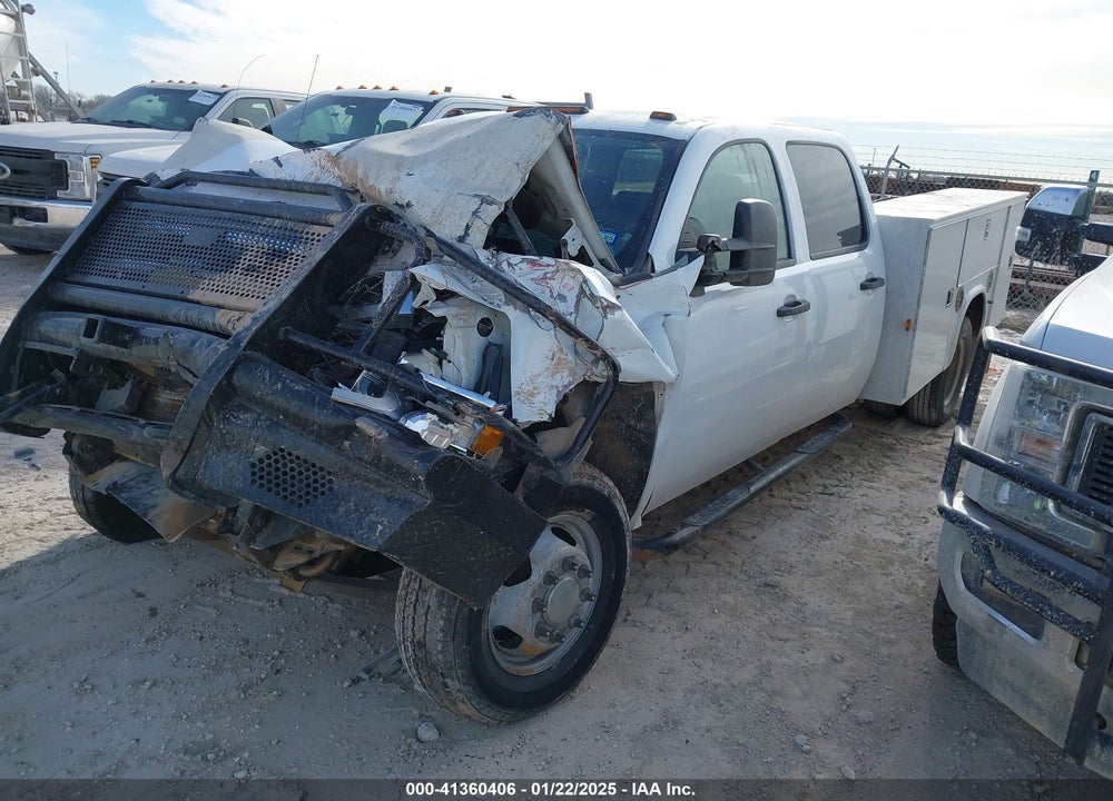 2013 CHEVROLET SILVERADO 3500HD CHASSIS WORK TRUCK VIN: 1GB4KZC88DF242804