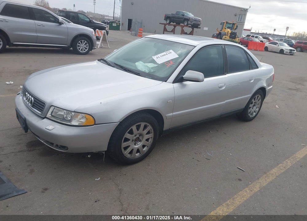 2001 AUDI A4 1.8 T VIN: WAUDC68D31A003874