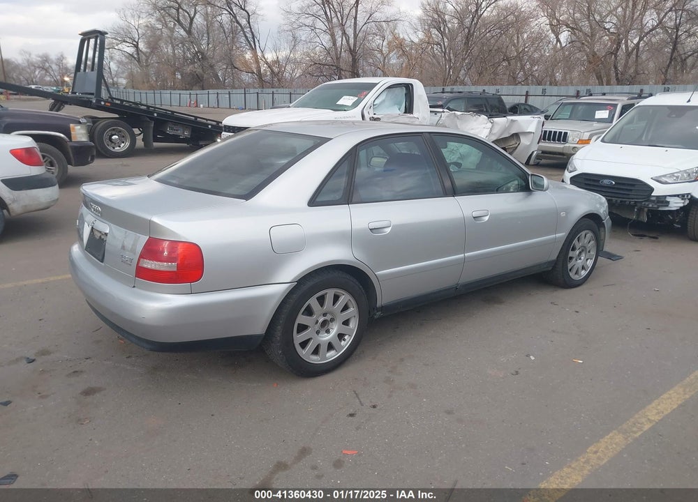 2001 AUDI A4 1.8 T VIN: WAUDC68D31A003874
