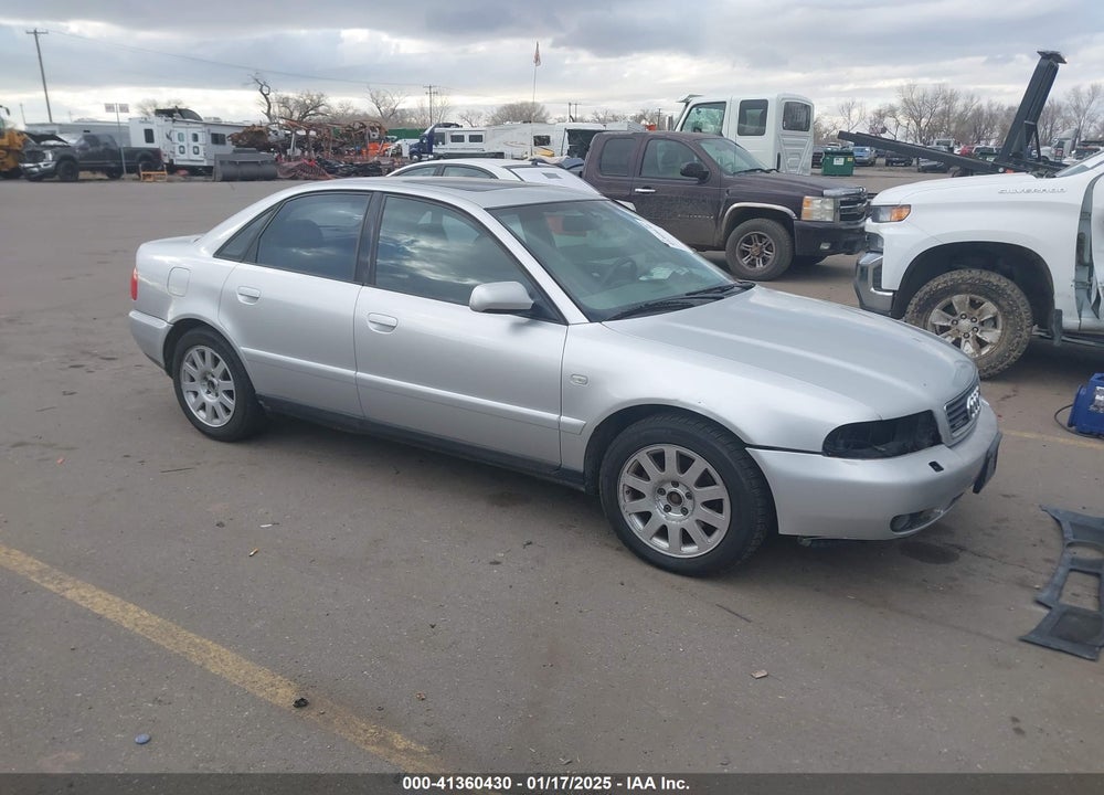 2001 AUDI A4 1.8 T VIN: WAUDC68D31A003874