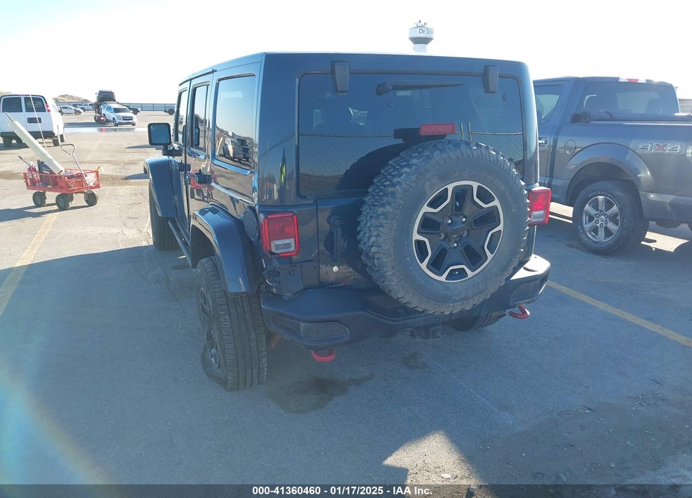 2017 JEEP WRANGLER UNLIMITED RUBICON HARD ROCK 4X4 VIN: 1C4BJWFG1HL520697
