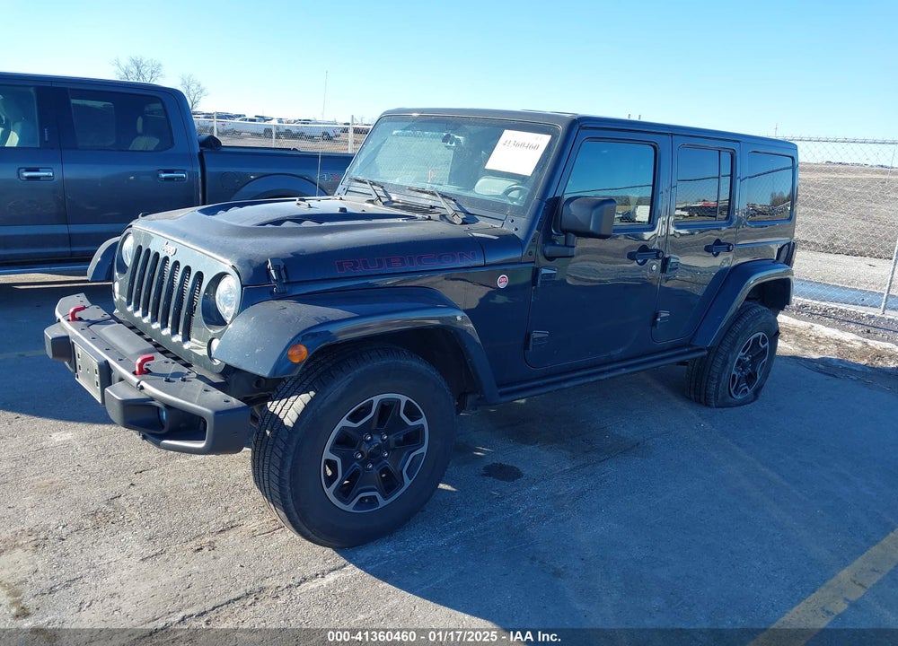 2017 JEEP WRANGLER UNLIMITED RUBICON HARD ROCK 4X4 VIN: 1C4BJWFG1HL520697