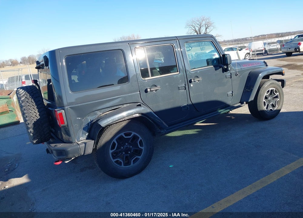 2017 JEEP WRANGLER UNLIMITED RUBICON HARD ROCK 4X4 VIN: 1C4BJWFG1HL520697
