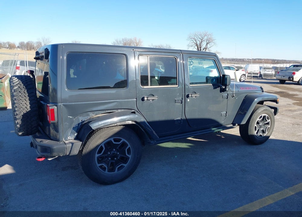 2017 JEEP WRANGLER UNLIMITED RUBICON HARD ROCK 4X4 VIN: 1C4BJWFG1HL520697