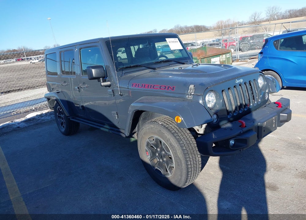 2017 JEEP WRANGLER UNLIMITED RUBICON HARD ROCK 4X4 VIN: 1C4BJWFG1HL520697