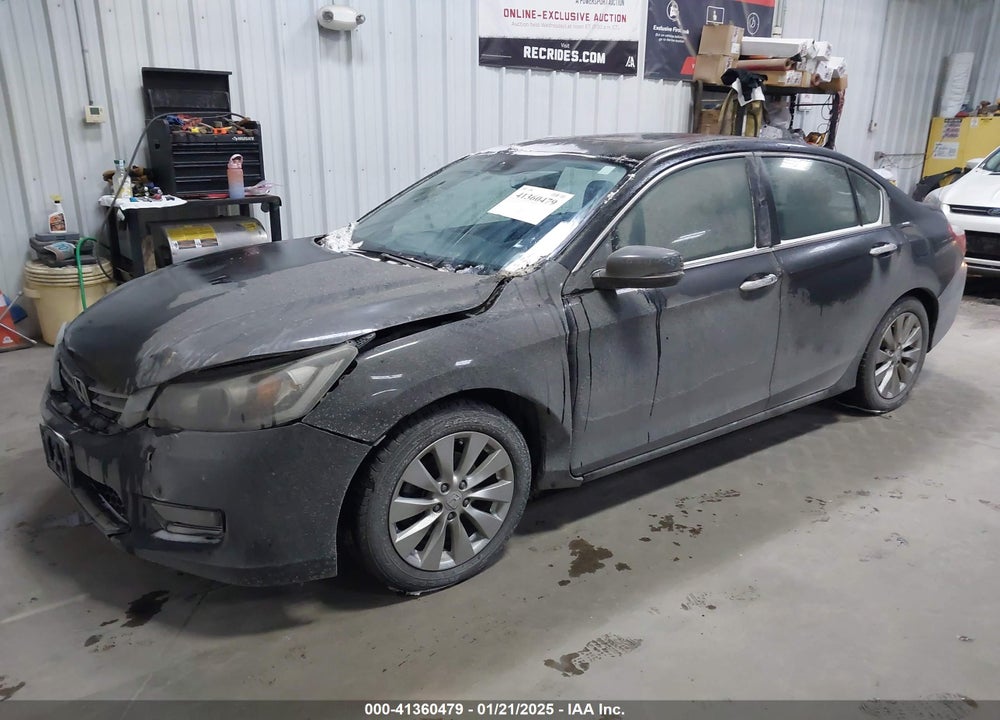 2014 HONDA ACCORD EX-L VIN: 1HGCR2F89EA307276