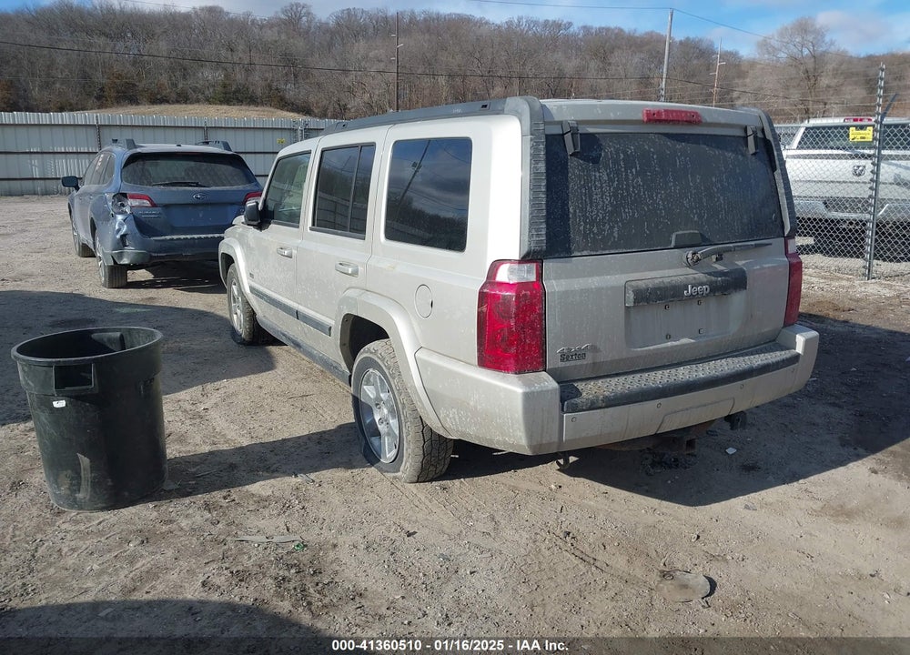 2007 JEEP COMMANDER SPORT VIN: 1J8HG48KX7C628306