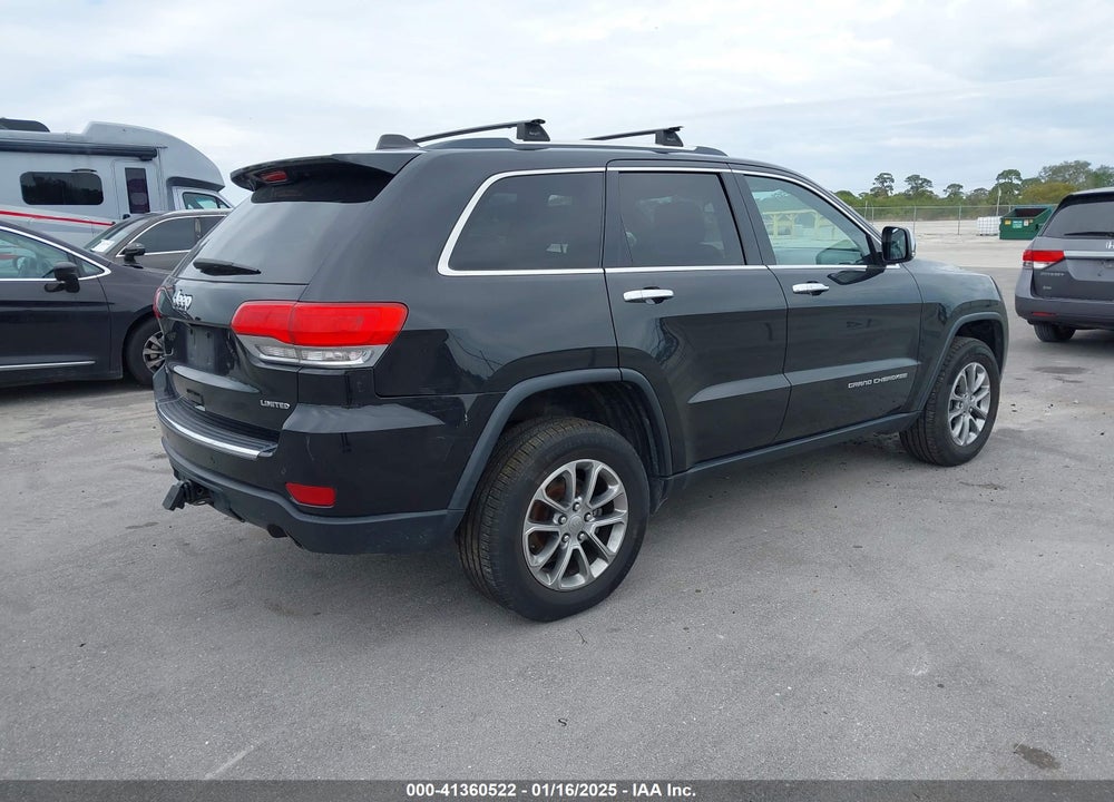 2014 JEEP GRAND CHEROKEE LIMITED VIN: 1C4RJFBG2EC570976