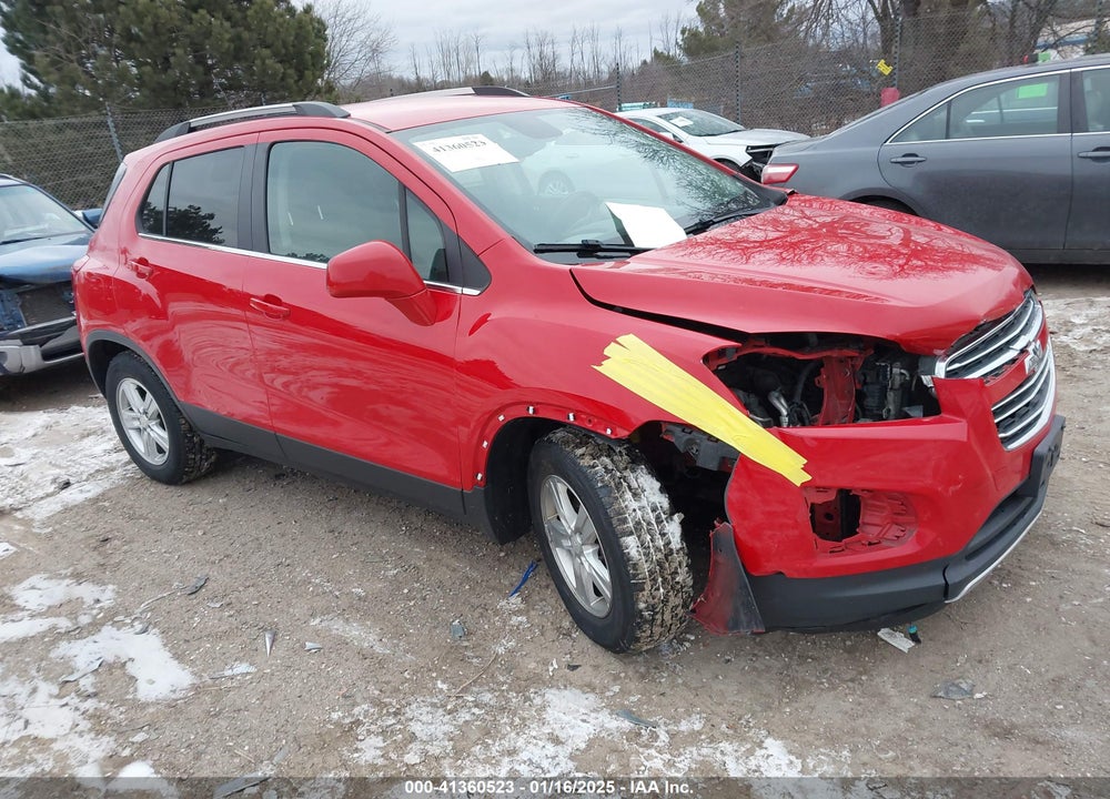 2015 CHEVROLET TRAX LT VIN: 3GNCJLSB4FL247311