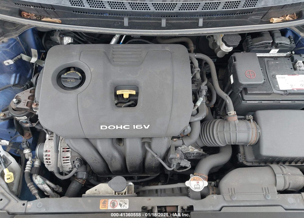 2017 KIA FORTE LX VIN: 3KPFK4A7XHE034196