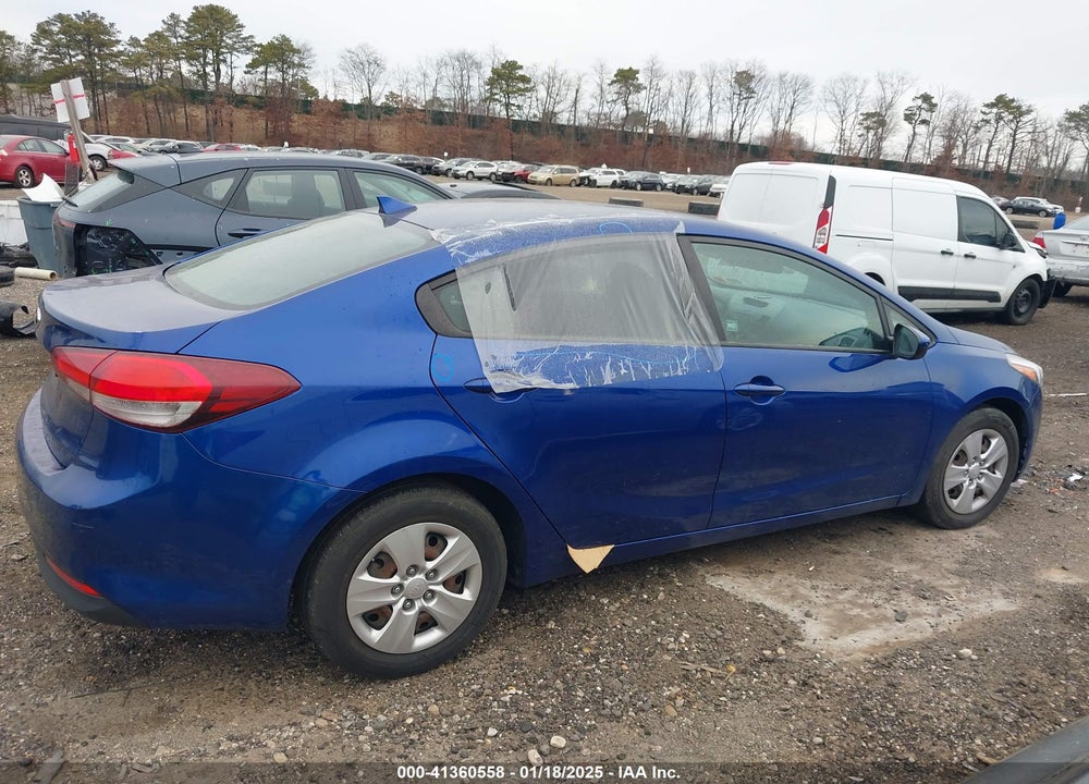2017 KIA FORTE LX VIN: 3KPFK4A7XHE034196