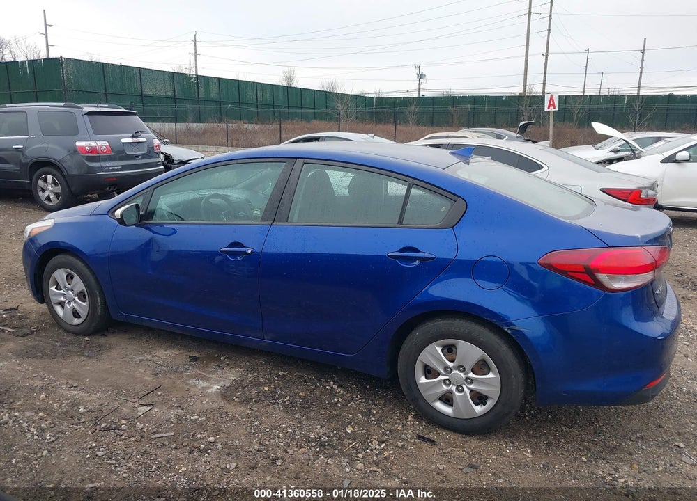 2017 KIA FORTE LX VIN: 3KPFK4A7XHE034196