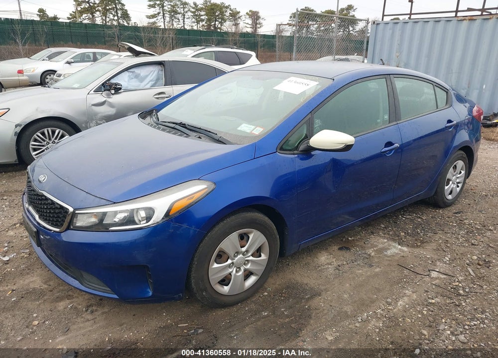2017 KIA FORTE LX VIN: 3KPFK4A7XHE034196