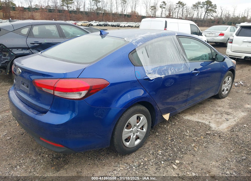 2017 KIA FORTE LX VIN: 3KPFK4A7XHE034196