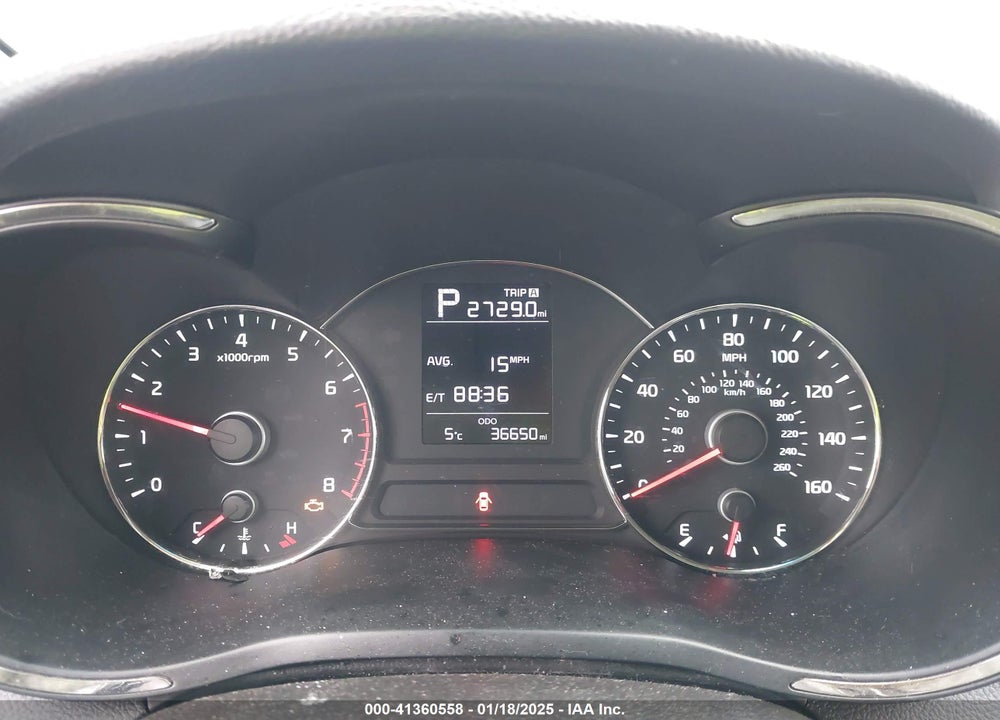 2017 KIA FORTE LX VIN: 3KPFK4A7XHE034196
