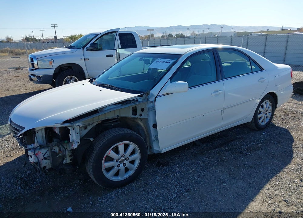 2004 TOYOTA CAMRY XLE V6 VIN: 4T1BF32K44U065757