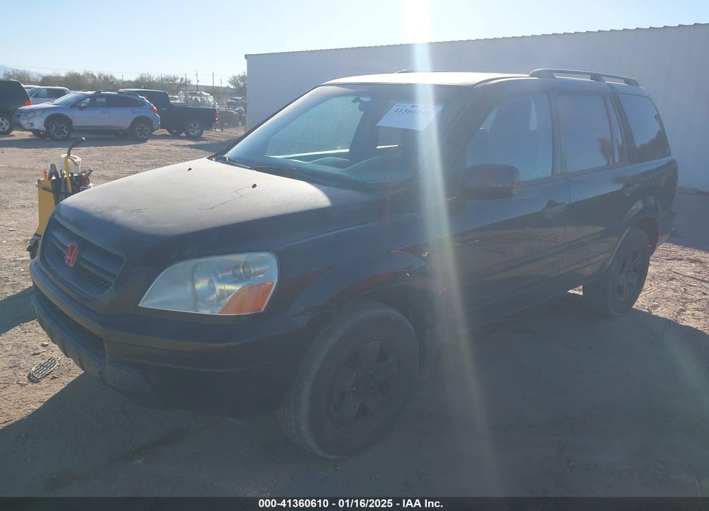 2004 HONDA PILOT EX-L VIN: 2HKYF18754H578144